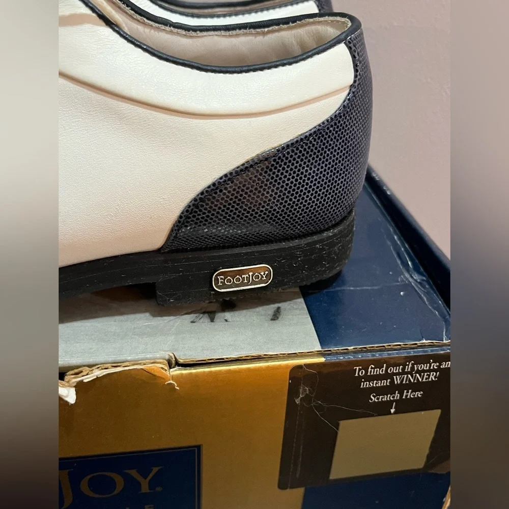 FootJoy Europa Blue & White Women’s Golf Shoes